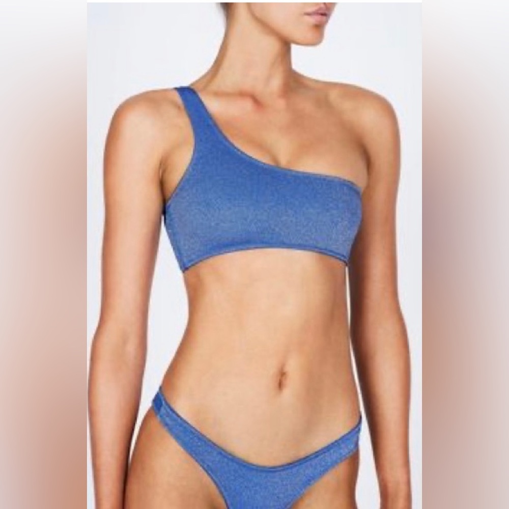 Triangl Marina Blue Sparkle Bikini Set